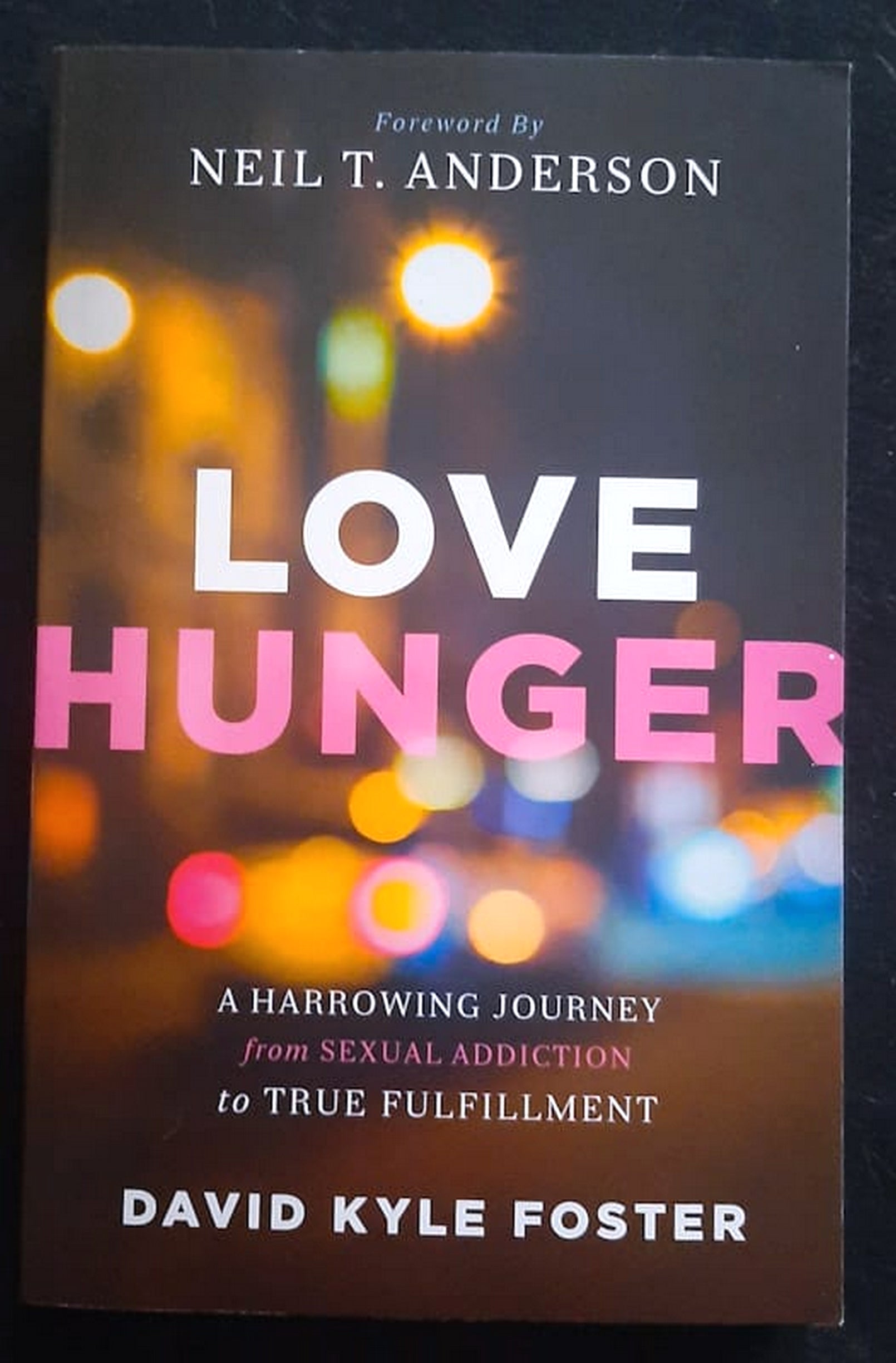 Front Cover Of Bestselling Book Love Hunger: A Harrowing Journey From Sexual Addiction To True Fulfillment (David Kyle Foster
)