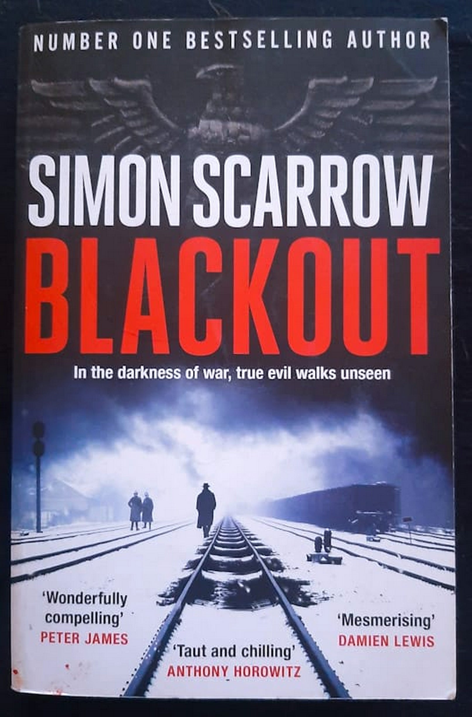 Front Cover Of Bestselling Book Blackout (Criminal Inspector Schenke) (Simon Scarrow
)