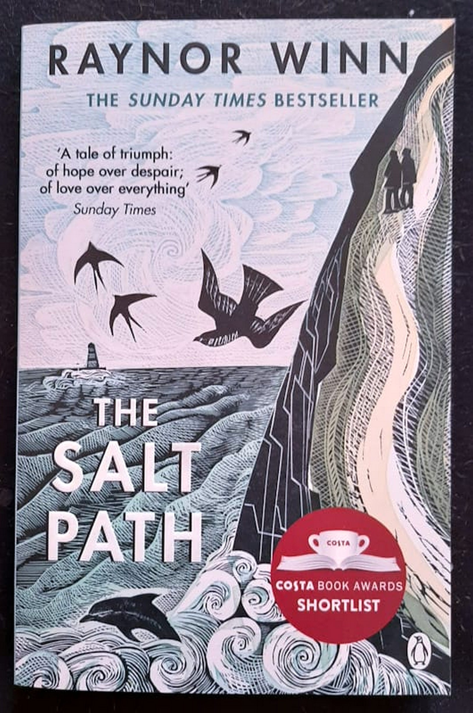 Front Cover Of Bestselling Book The Salt Path (Raynor Winn
)