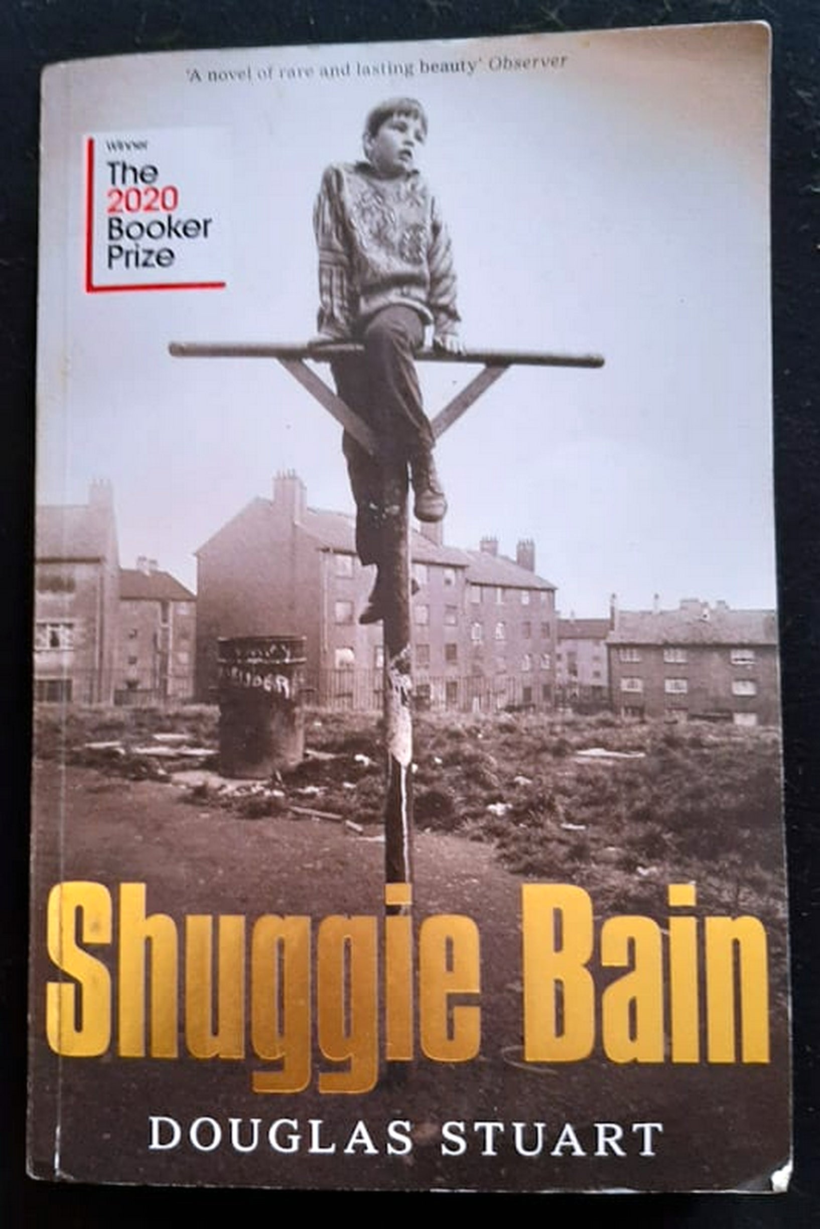 Front Cover Of Bestselling Book Shuggie Bain (Douglas Stuart
)