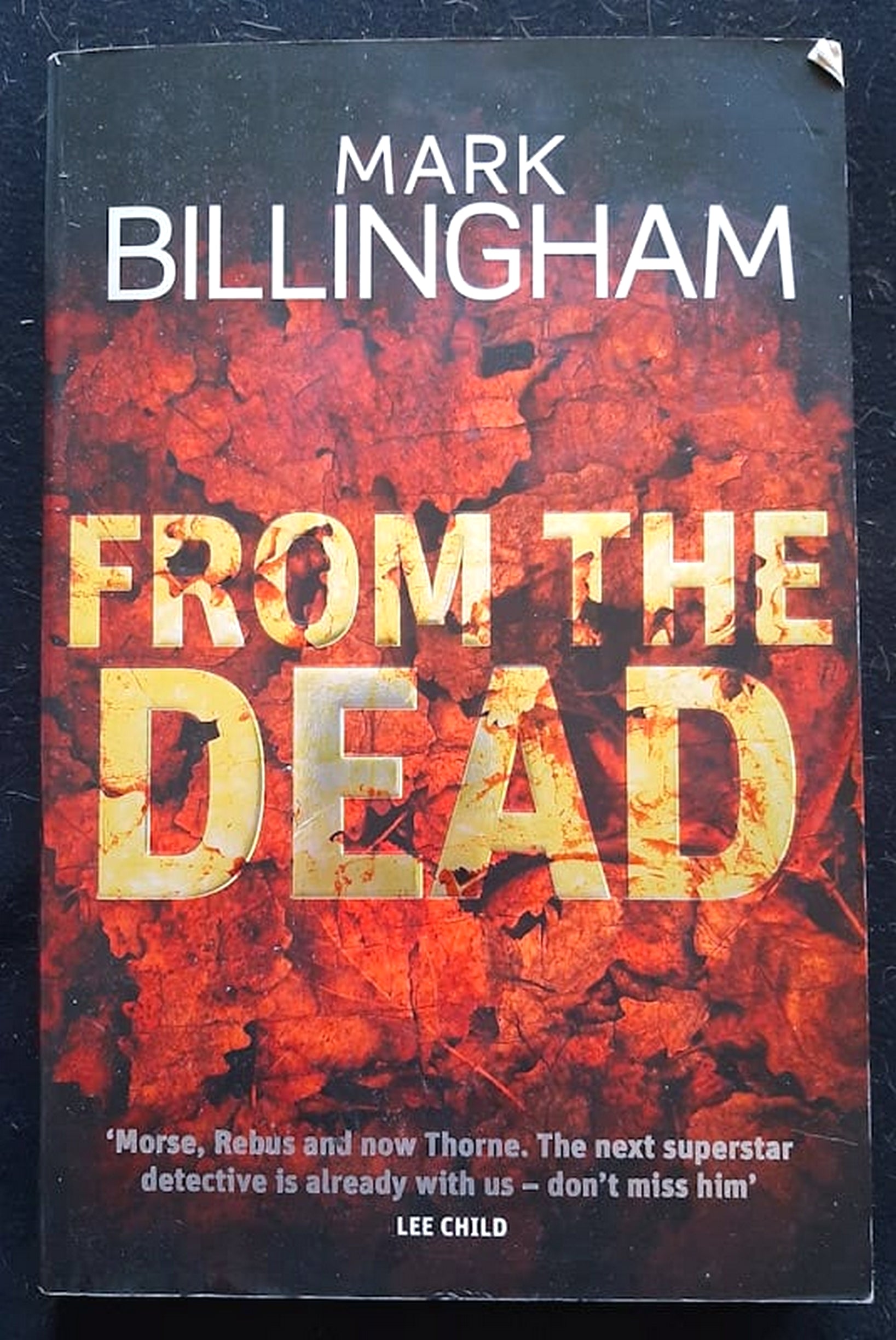 Front Cover Of Bestselling Book From The Dead (Tom Thorne #9) (Mark Billingham
)
