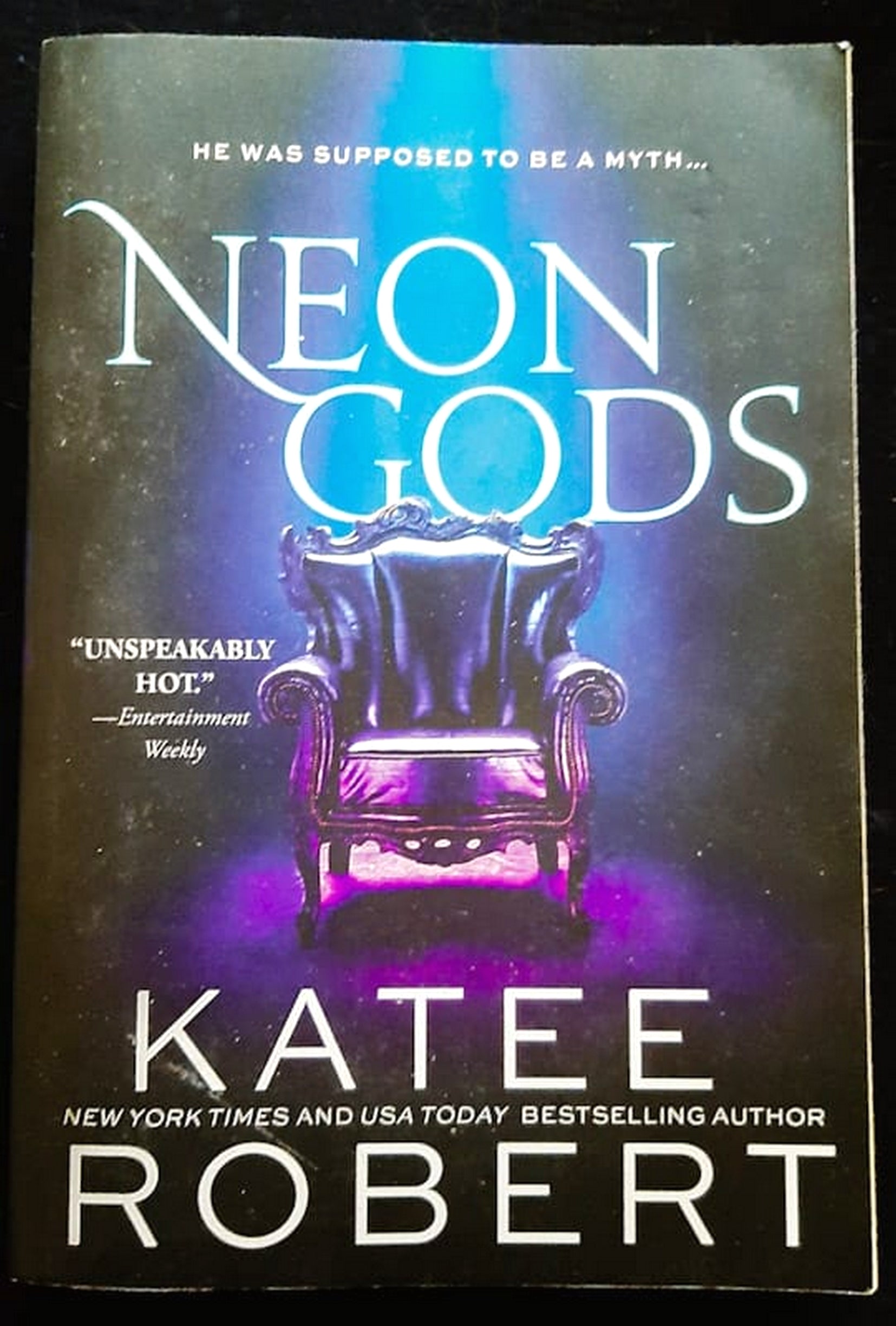 Front Cover Of Bestselling Book Neon Gods (Dark Olympus #1) (Katee Robert
)