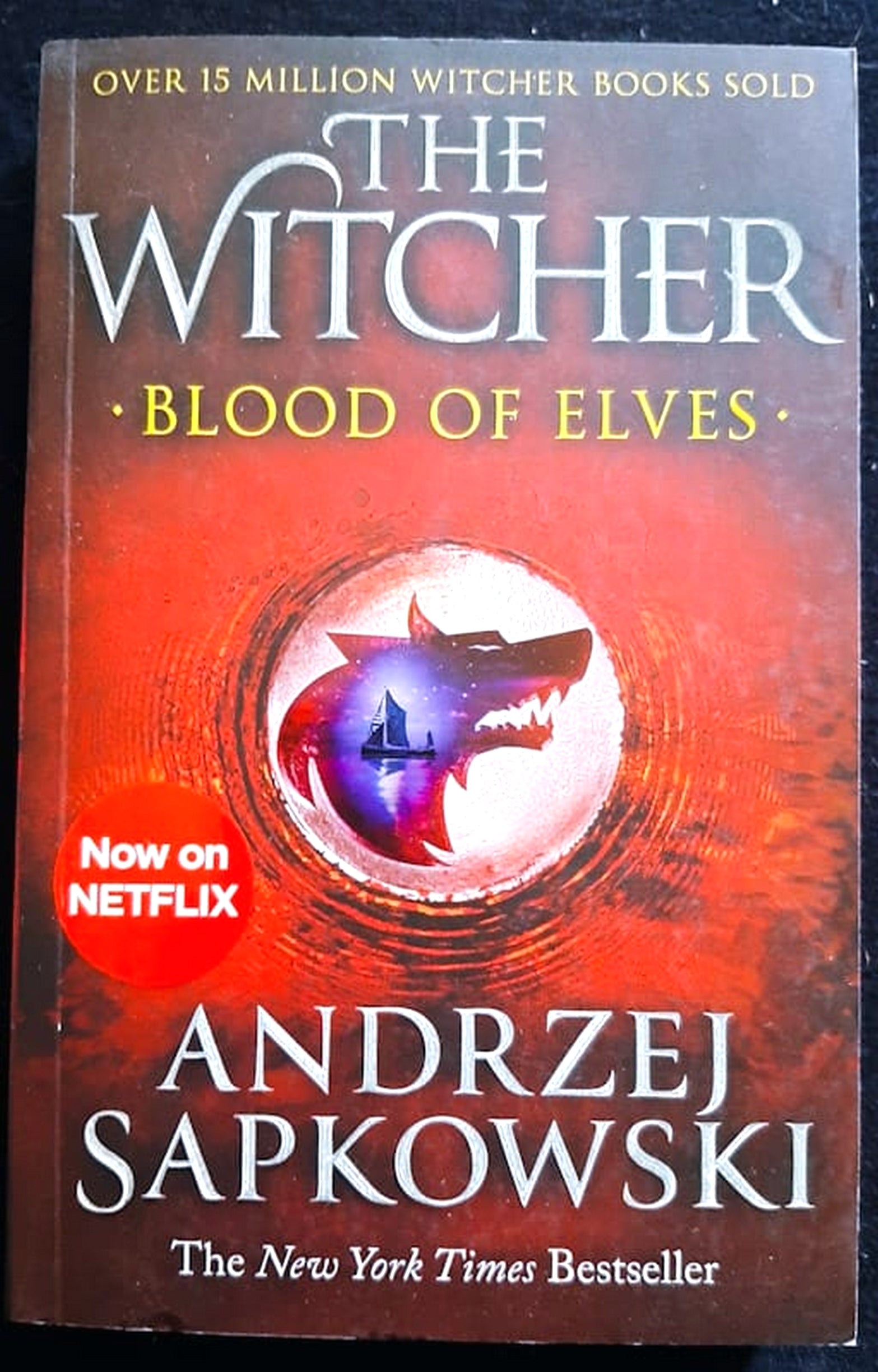 Front Cover Of Bestselling Book Blood Of Elves (The Witcher #1) (Andrzej Sapkowski
)