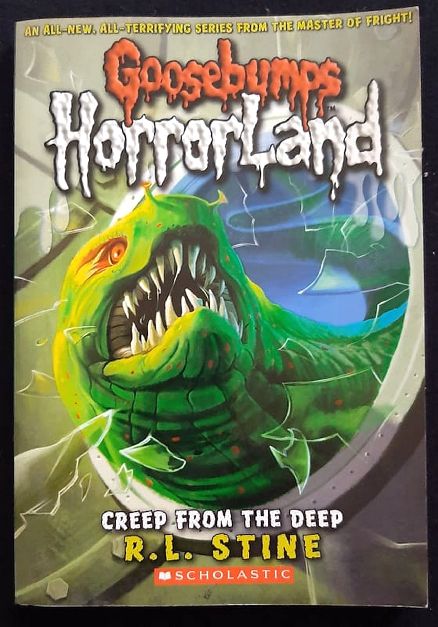 Front Cover Of Bestselling Book Creep From The Deep (Goosebumps Horrorland #2) (R.L. Stine
)