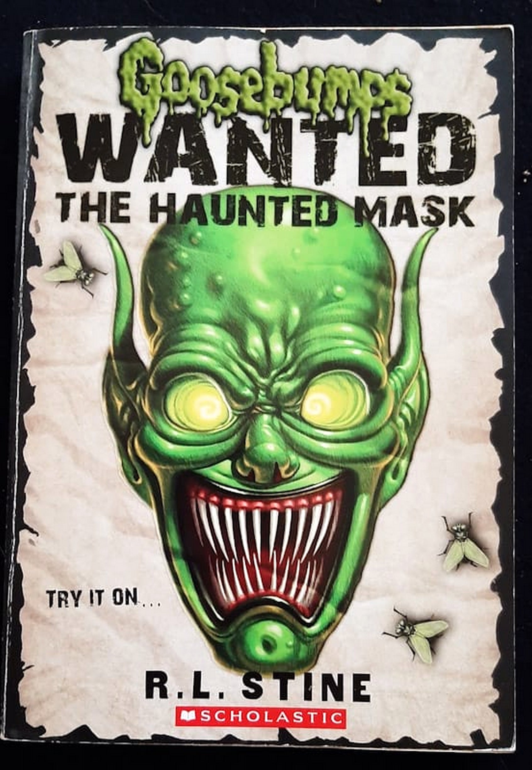 Front Cover Of Bestselling Book Goosebumps: The Haunted Mask (R.L. Stine
)