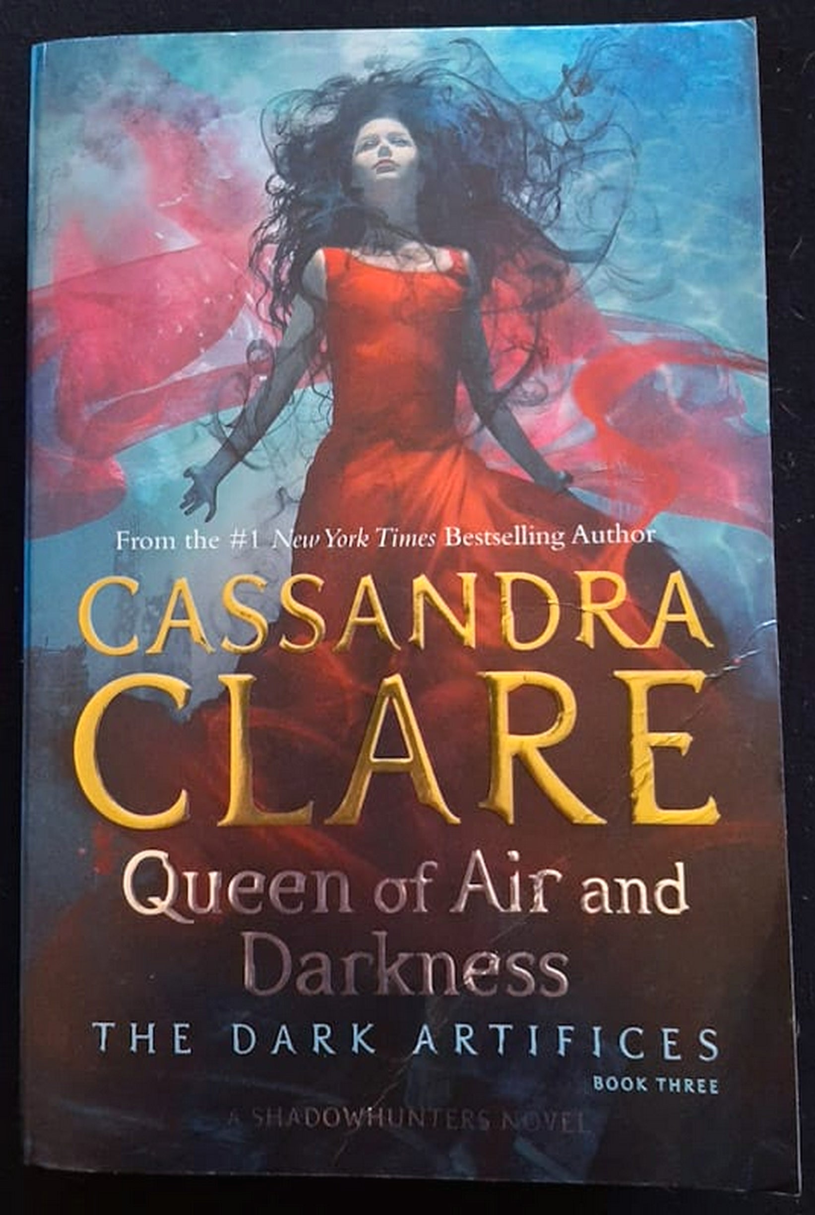 Front Cover Of Bestselling Book Queen Of Air And Darkness (The Dark Artifices #3) (Cassandra Clare
)