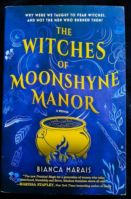 Front of cover of The Witches Of Moonshyne Manor (Bianca Marais)