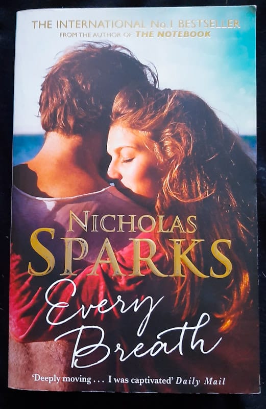 Front of cover of Every Breath (Nicholas Sparks)