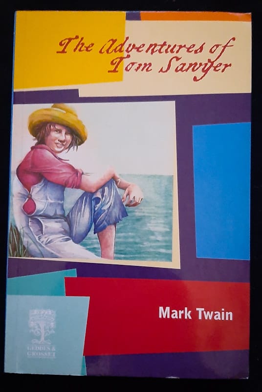 Front of cover of The Adventures Of Tom Sawyer (Mark Twain)