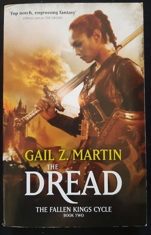 Front of cover of The Dread (Fallen Kings Cycle #2) (Gail Z. Martin)
