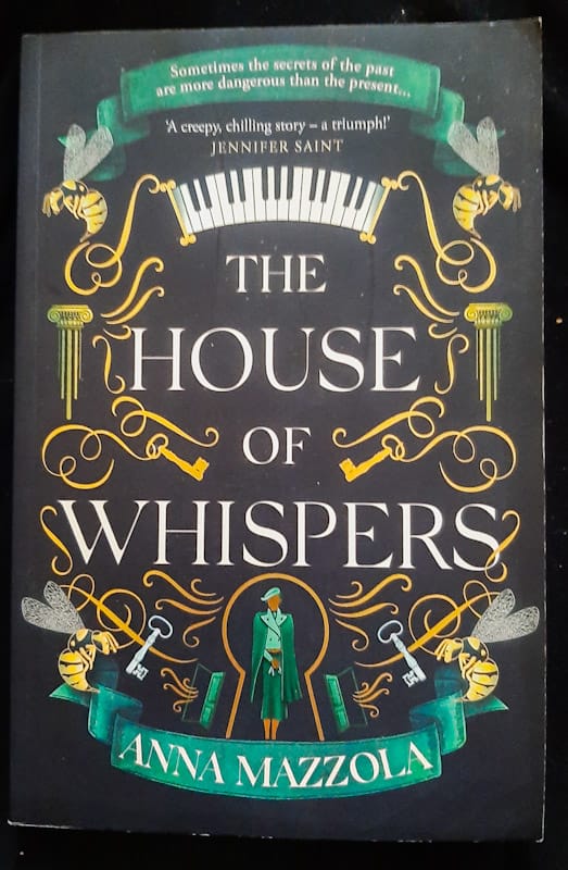 Front of cover of The House Of Whispers (Anna Mazzola)