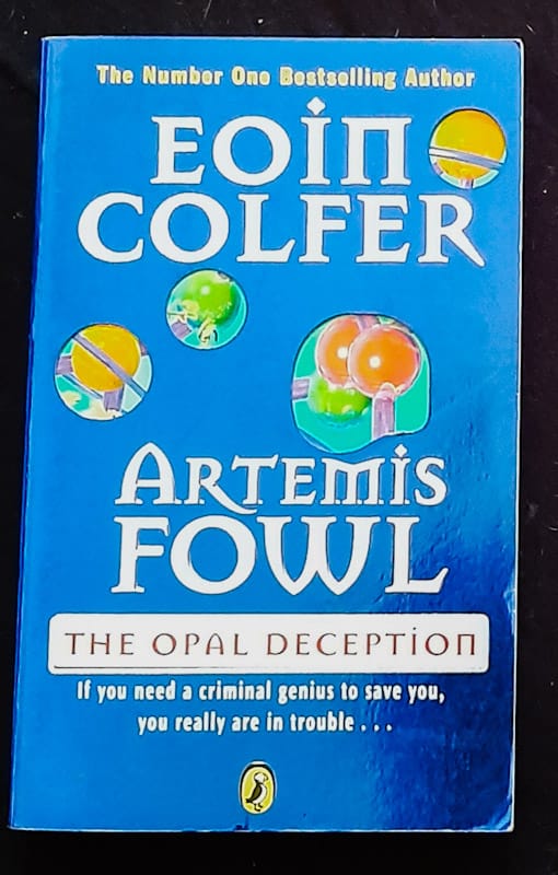 Front of cover of The Opal Deception (Artemis Fowl #4) (Eoin Colfer)