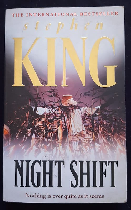 Front of cover of Night Shift (Stephen King)