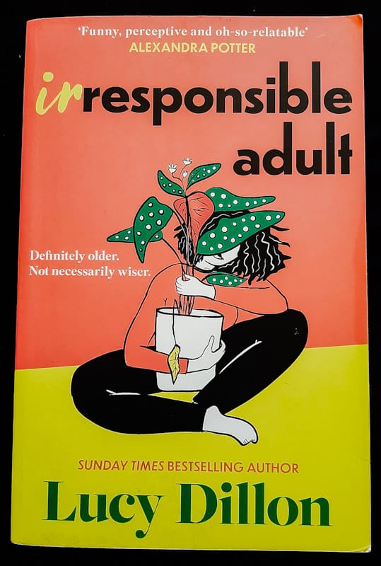 Front of cover of Irresponsible Adult (Lucy Dillon)