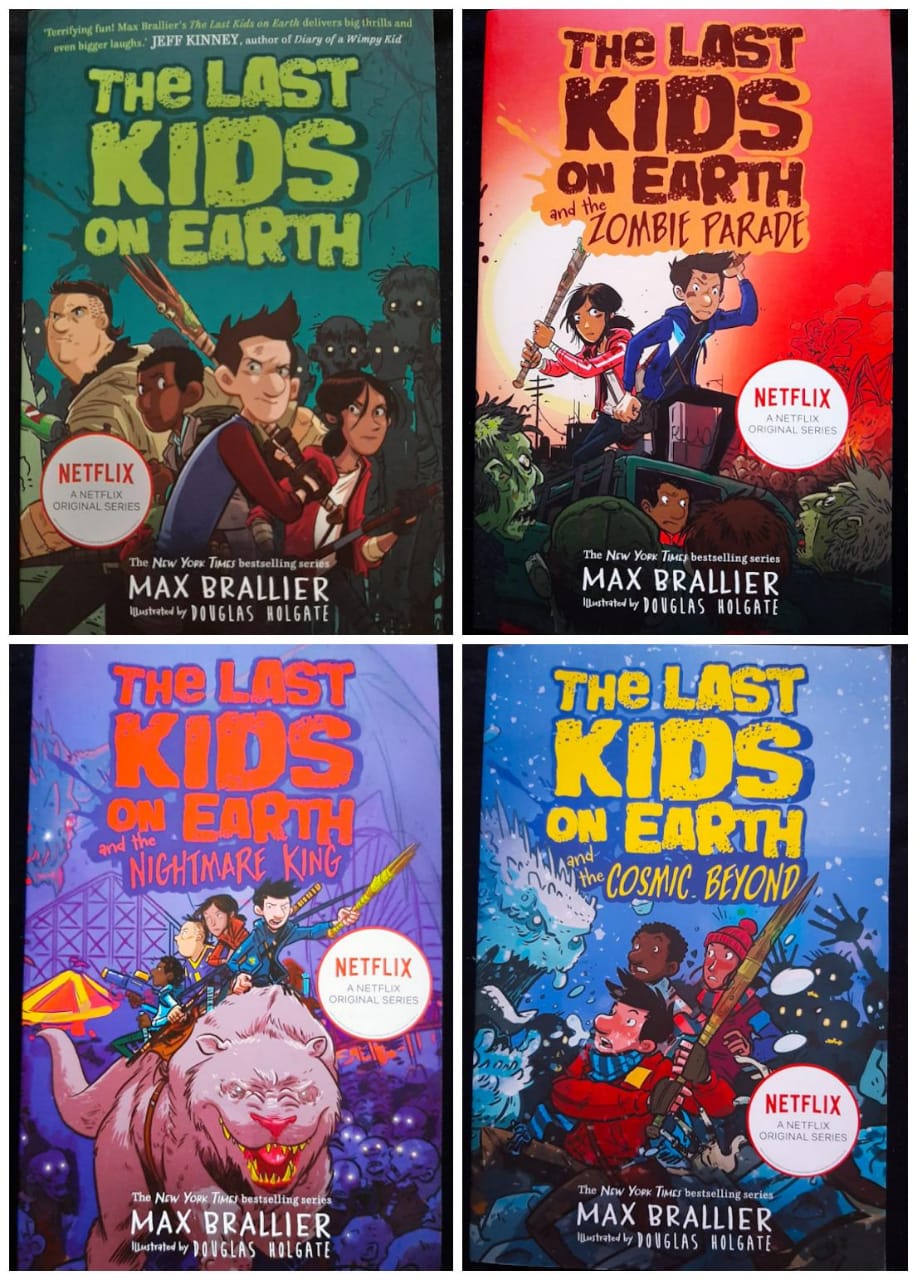 Front of cover of The Last Kids On Earth #1-4 Bundle (Max Brallier)