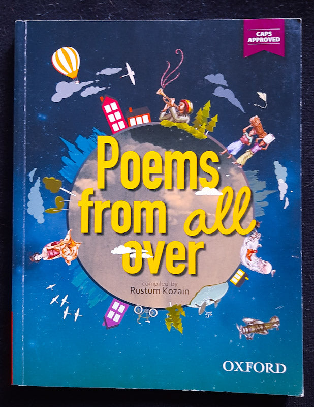 Front of cover of Poems From All Over (Oxford)