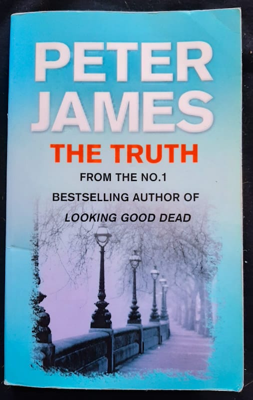 Front of cover of The Truth (Peter James)
