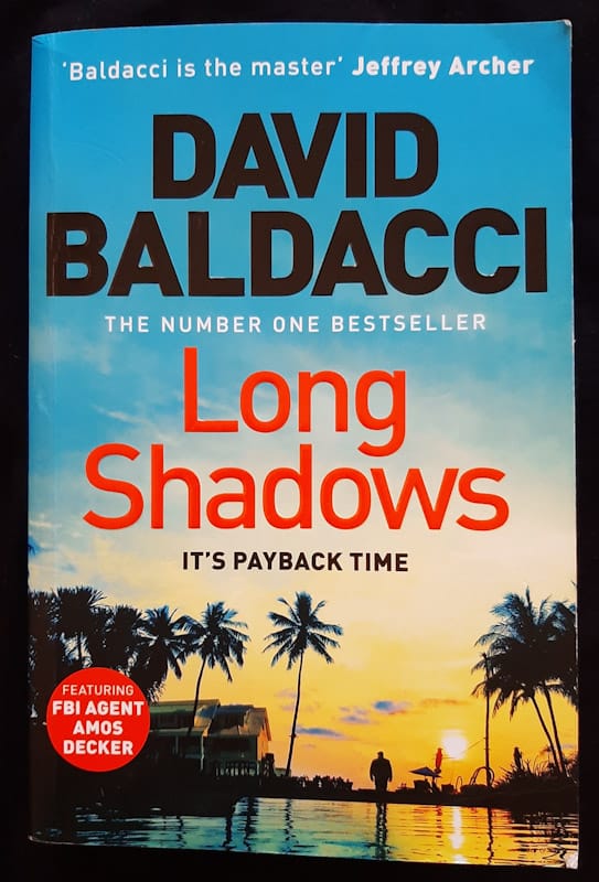 Front of cover of Long Shadows (Amos Decker #7) (David Baldacci)