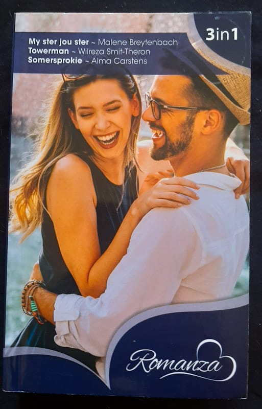 Front of cover of Romanza 3 In 1 (Malene Breytenbach, Wilreza Smit-Theron, Alma Carstens)