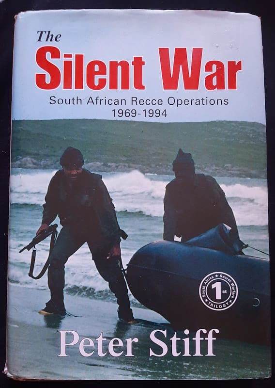 Front of cover of The Silent War (Peter Stiff)