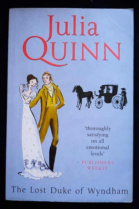 Front of cover of The Lost Duke Of Wyndham (Two Dukes Of Wyndham #1) (Julia Quinn)