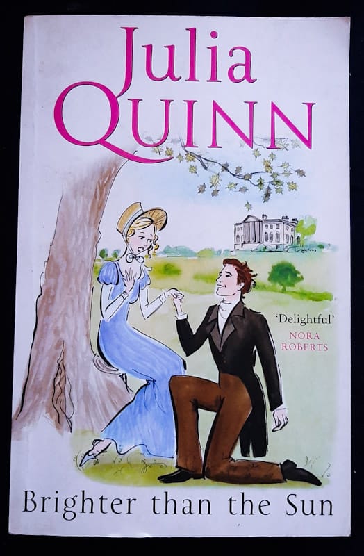 Front of cover of Brighter Than The Sun (The Lyndon Sisters #2) (Julia Quinn)