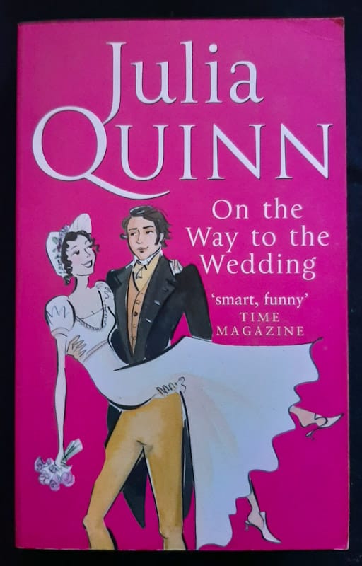 Front of cover of On The Way To The Wedding (Bridgertons #8) (Julia Quinn)