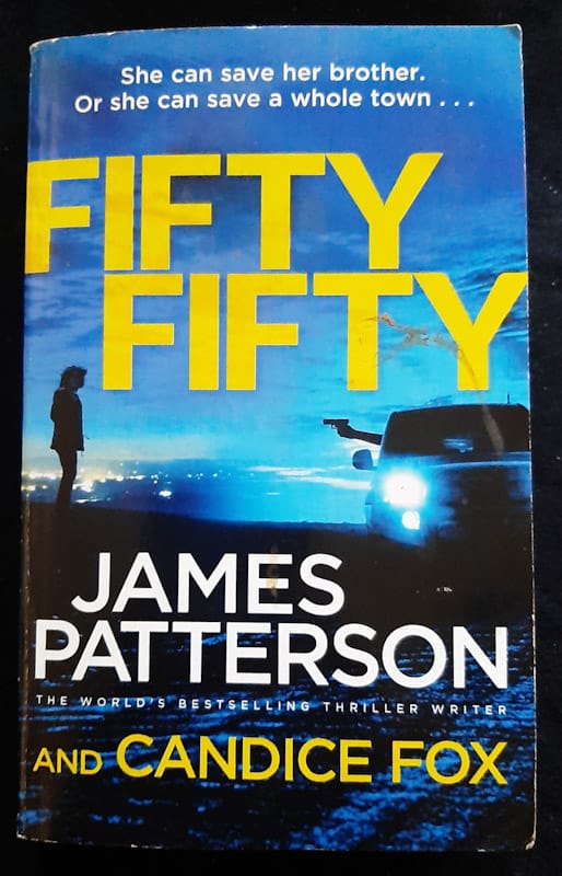 Front of cover of Fifty Fifty (Detective Harriet Blue #2) (James Patterson)