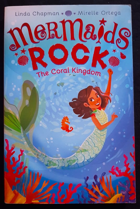 Front of cover of The Coral Kingdom (Mermaids Rock #1) (Linda Chapman)