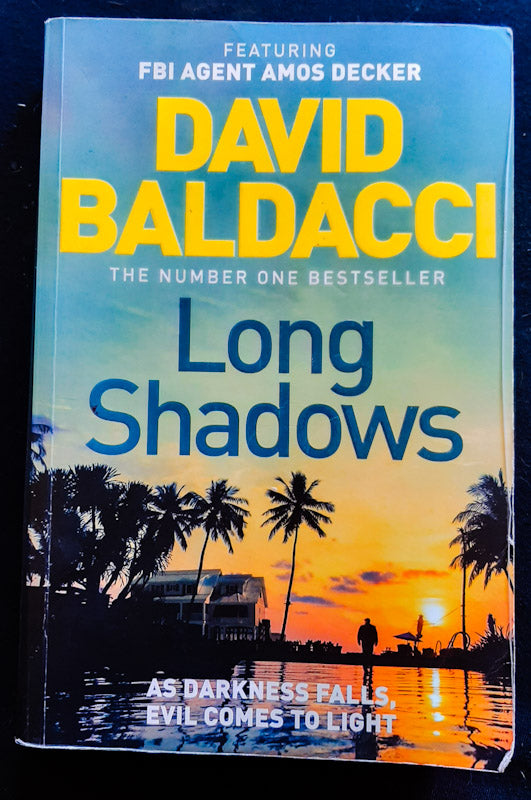 Front of cover of Long Shadows (Amos Decker #7) (David Baldacci)
