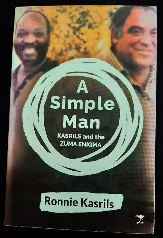 Front of cover of A Simple Man ï¿½ï¿½ï¿½ï¿½ï¿½ï¿½ï¿½ï¿½ï¿½ Kasrils And The Zuma