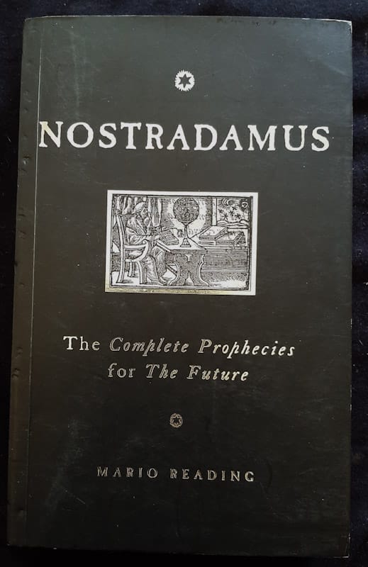 Front of cover of Nostradamus: The Complete Prophecies For The Future (Mario Reading)