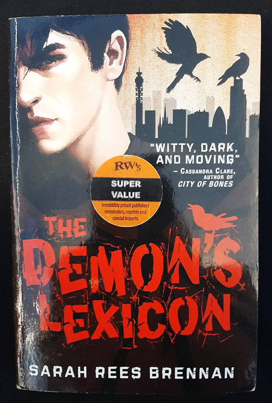 Front Cover Of The Demon'S Lexicon (The Demon'S Lexicon #1) (Sarah Rees Brennan
)