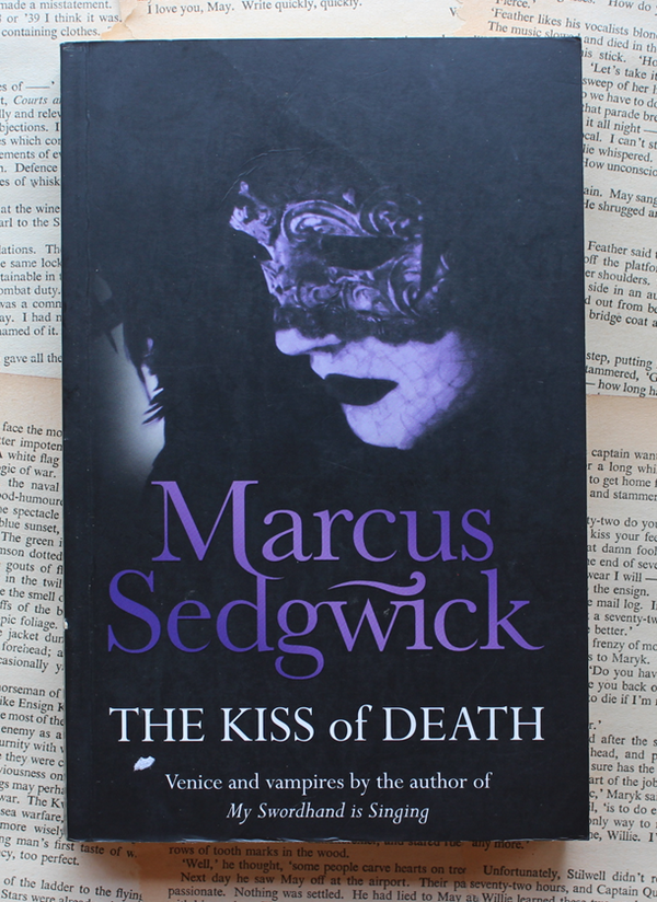 Front Cover Of The Kiss Of Death  (Marcus Sedgwick)