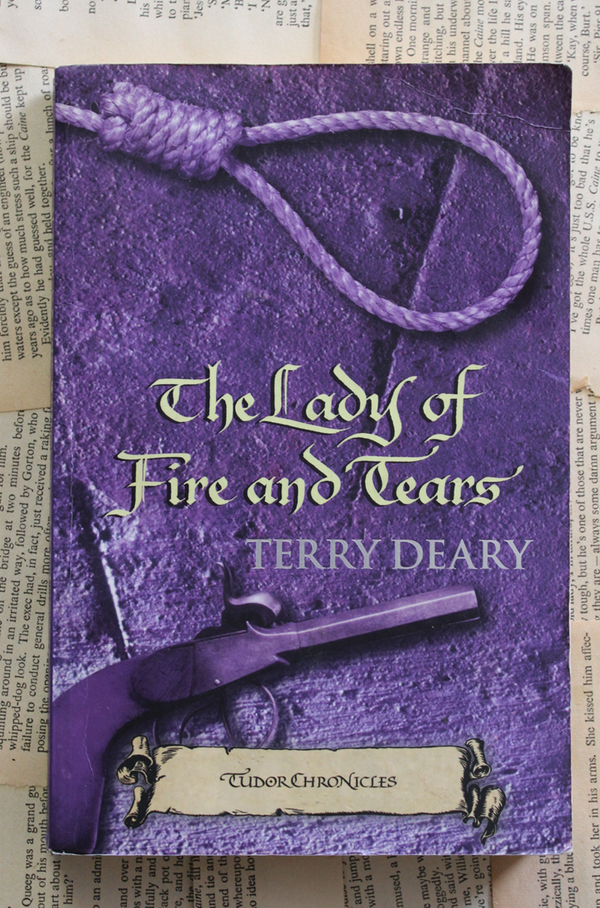 Front Cover Of The Lady Of Fire And Tears  (Terry Deary)