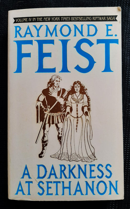 Front Cover Of A Darkness At Sethanon (The Riftwar Saga #4) (Raymond E. Feist
)