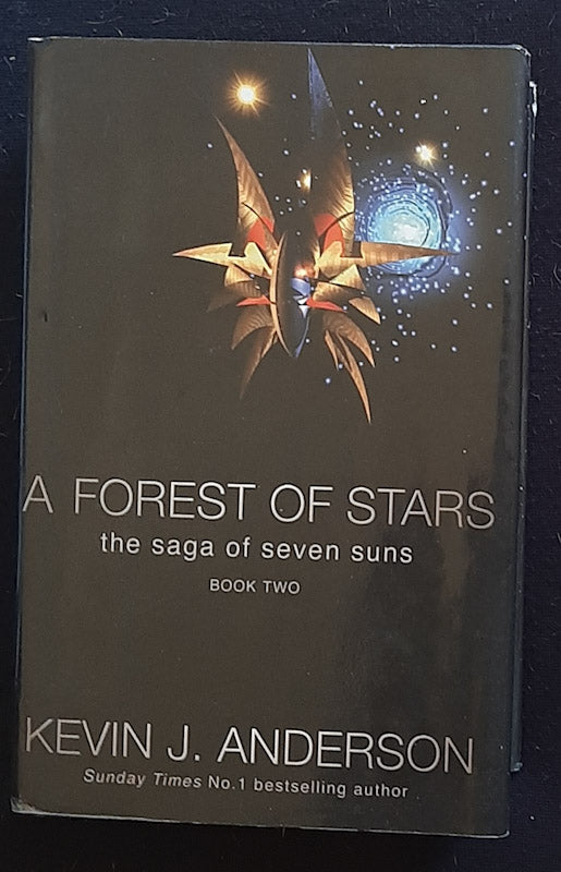 Front Cover Of A Forest Of Stars (The Saga Of Seven Suns #2) (Kevin J. Anderson
)