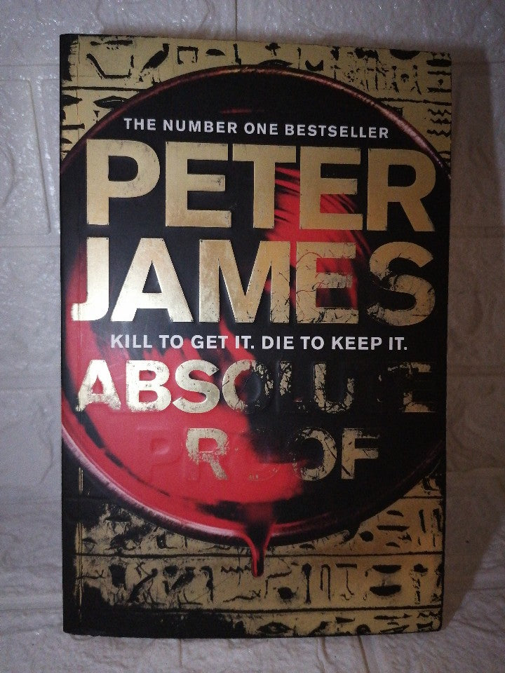 Front Cover Of Absolute Proof (Peter James)