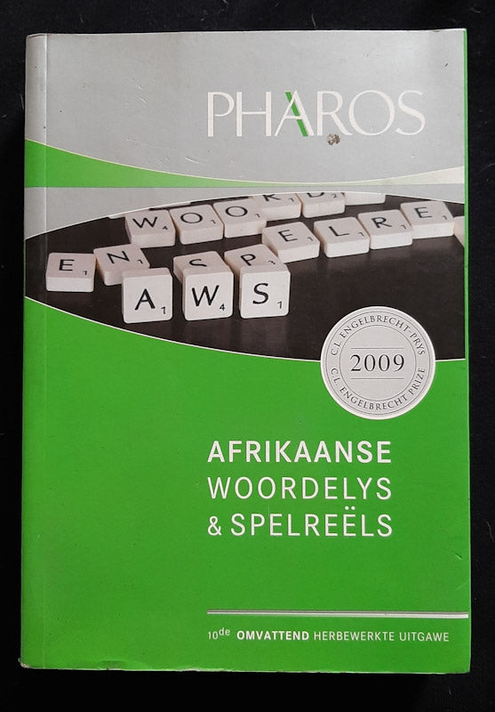 Front Cover Of Afrikaanse Woordelys & Spelreels (Pharos
)