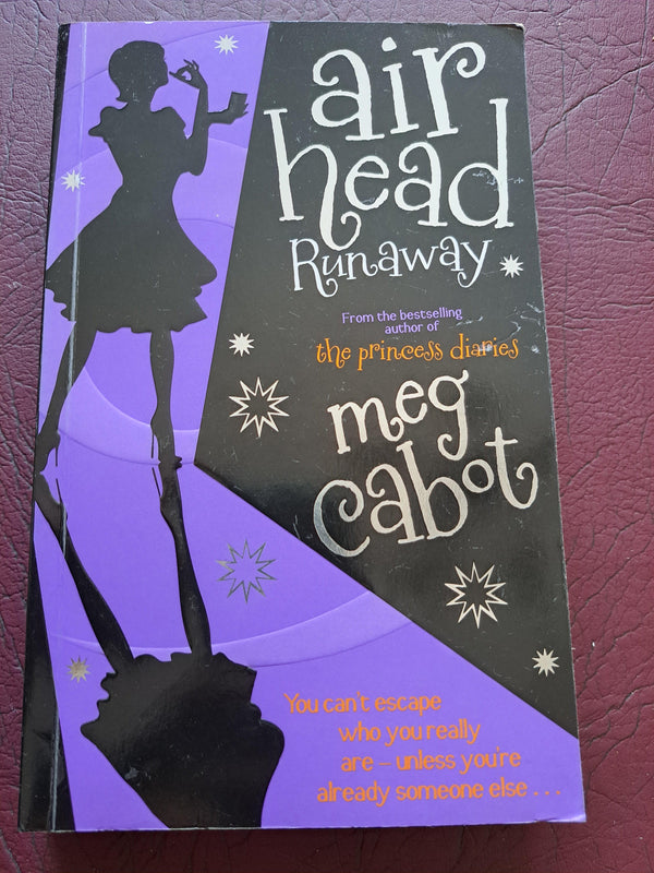 Front Cover Of The Best-Selling Book Airhead: Runaway Meg Cabot