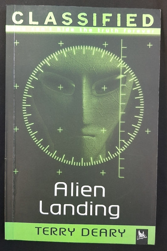 Front Cover Of Alien Landing (Classified) (Terry Deary
)