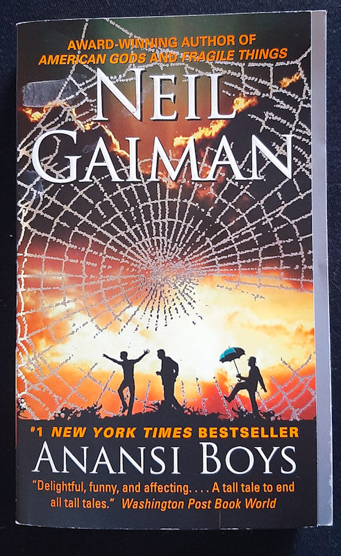 Front Cover Of Anansi Boys (American Gods #2) (Neil Gaiman
)