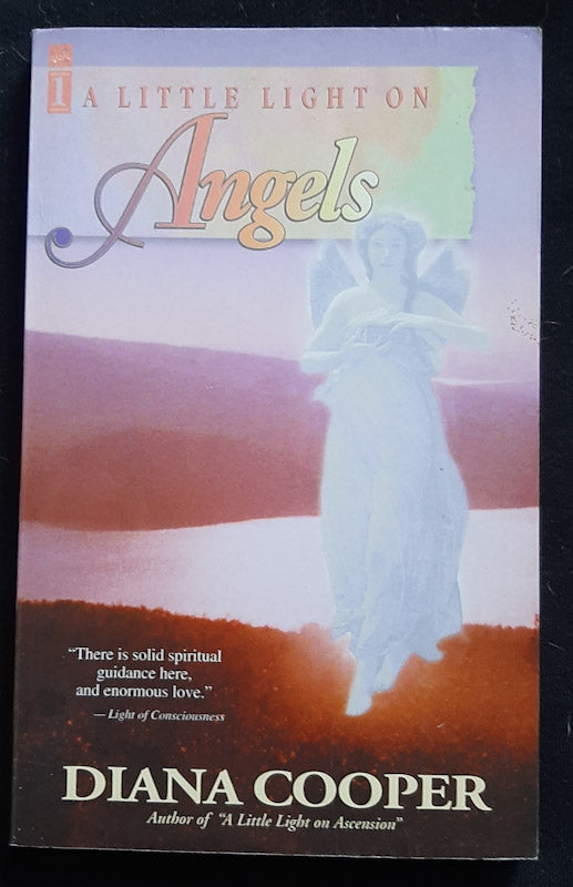 Front Cover Of A Little Light On Angels (Diana Cooper
)