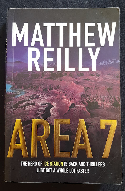 Front Cover Of Area 7 (Shane Schofield #2) (Matthew Reilly
)