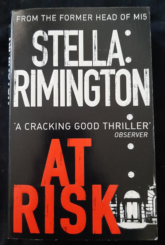 Front Cover Of At Risk (Liz Carlyle #1) (Stella Rimington
)