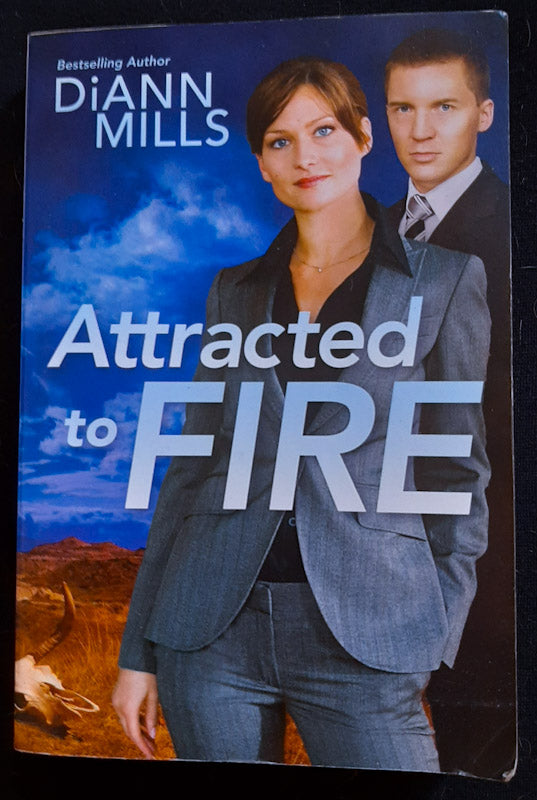 Front Cover Of Attracted To Fire (Diann Mills
)