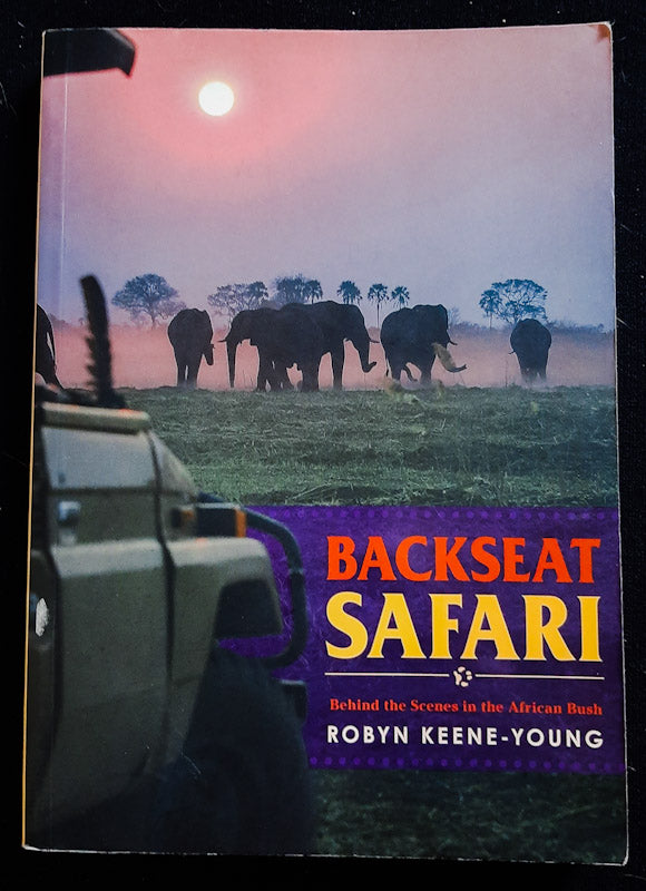 Front Cover Of Backseat Safari (Robyn Keene-Young
)