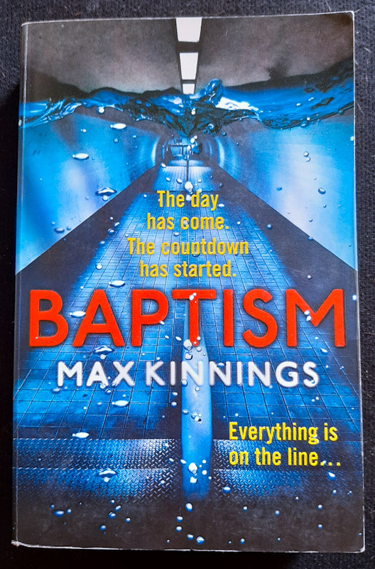 Front Cover Of Baptism (Ed Mallory Thriller #1) (Max Kinnings)