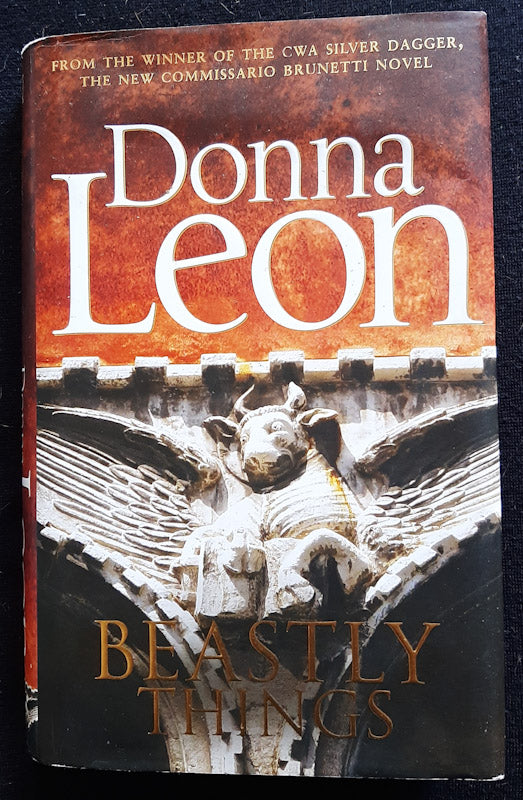 Front Cover Of Beastly Things (Commissario Brunetti #21) (Donna Hay
)