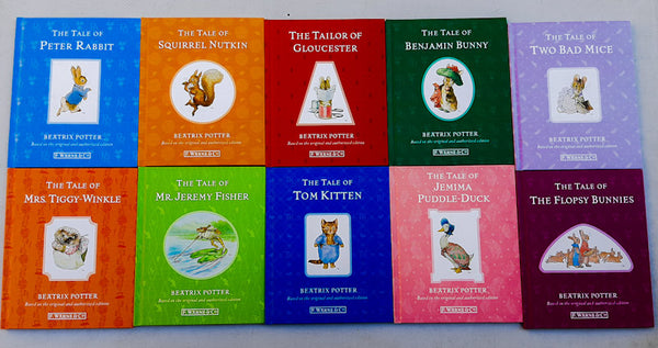 Front Cover Of Peter Rabbit Classic Bundle (Vol 1-10) (Beatrix Potter
)